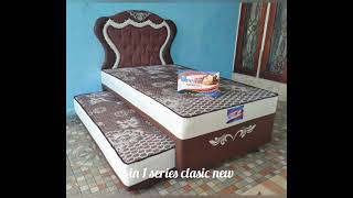 springbed sorong ukuran 120x200 ada laci [upl. by Camilia]