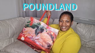 POUNDLAND NEW IN CHRISTMAS 👀🎄HAUL poundland newin christmas [upl. by Medora]