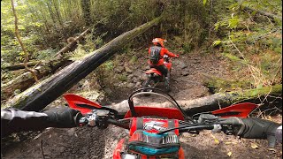 4Stroke Hard Enduro  Gasgas EC350 4K POV [upl. by Schaumberger]