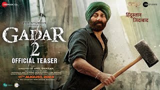 Gadar 2  Official Teaser  Sunny Deol  Ameesha Patel  Anil Sharma  Zee Studios  11th August [upl. by Ezra]