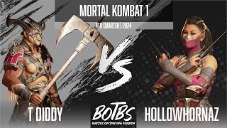 T Diddy vs HollowhornAZ MK1 [upl. by Zandra]