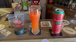 Budweiser Chelada Picante  Flavored Lager  AB Inbev  5�v [upl. by Wilson]