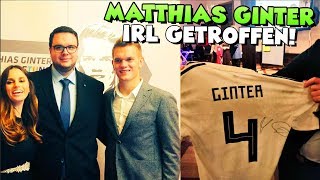 Die beste USP Deutschlands MATZE GINTER IRL getroffen 😍 Matthias Ginter StiftungsGala 2019 [upl. by Ytineres]