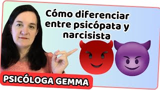 Cómo Diferenciar Entre un PSICÓPATA y un NARCISISTA [upl. by Scott]