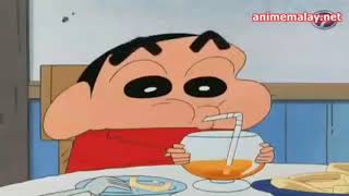 Shin Chan Malay  Bercuti Ke Spanyol [upl. by Eirallam]