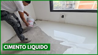 Contra Piso Perfeito para instalar o Vinilico Aprenda a fazer passo a passo completo em um só video [upl. by Dierolf808]