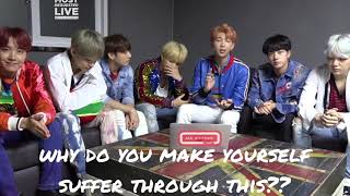 Bts Jealous over Namjoon  interview analysis [upl. by Annavas]