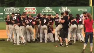 OVC Tournament Baseball Championship Dogpile [upl. by Inami]