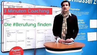 Das 3 Minuten Coaching  Folge01  Wie erkenne ich meine Berufung [upl. by Greabe]