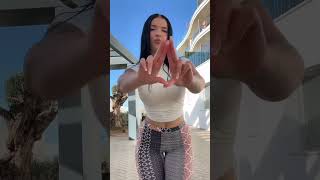 Rosa Salo dance cute girl ❤️🥵 shorts body tiktok music gym home [upl. by Yebba]