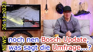 NEWS  noch nen Bosch eBike Update was sagte die Umfrage zur Nabenschaltung [upl. by Eldnik]