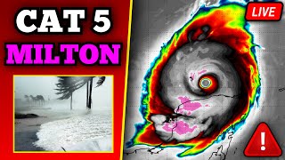 🔴 BREAKING Hurricane Milton Becomes Worst Hurricane In Years  Catastrophic Impacts In Florida Soon [upl. by Ailyn]