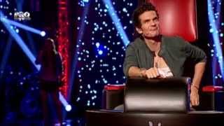 Brighitta Marta Balogh  Listen Beyonce  Vocea Romaniei 2014  Auditii pe nevazute Ep 4 [upl. by Bithia919]