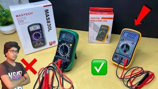 How to use mastech multimeter amp Unboxing  Mastech mas8301 digital multimeter review [upl. by Buckley]