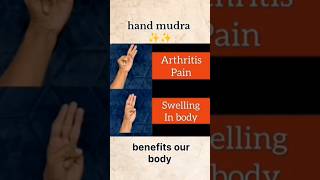 🔥Two hand mudra practice everyday for Arthritis pain✅mudrafypシ゚exercise yoga [upl. by Annair637]