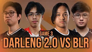 DARLENG 20 vs BLACKLIST  GAME 3  CAST BY ARMEL JOHNXFIRE JAU AND JET  ELITE LEAGUE [upl. by Lonnie]