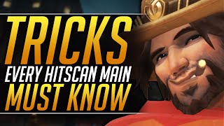 How to SOLO CARRY as MCCREE REAPER and SOLDIER Hitscan DPS MUST Know Tips  Overwatch Pro Guide [upl. by Affer]