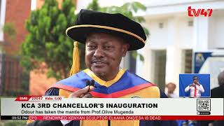 KCA University has installed its 3rd chancellor Dr Martin Oduor Otieno [upl. by Dry879]