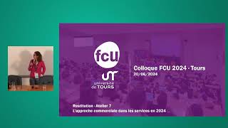 Colloque FCU 2024  Atelier 180s [upl. by Mundt]