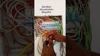 MCB Box Wiring Work Islamuddin Electro trending shortvideo videosallinonewiring [upl. by Sari]