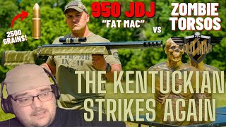 I love Youtube Some Days  950 JDJ FAT MAC vs Zombie Torsos by Kentucky Ballistics  Reaction [upl. by Dey]