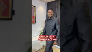 Rotimi salami’s outfit for Netflix Light Camera Action 2024 rotimisalami [upl. by Miarzim]