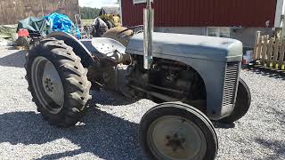 Ferguson TE20 tractor from 1947 [upl. by Llenahs]