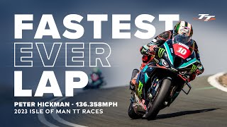 Fastest EVER Lap of the Isle of Man TT  Peter Hickman  136358mph [upl. by Nomi]