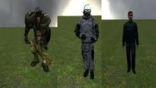 HalfLife 2 Beta NPCS Mod GMOD Project 2017 GMOD VIDEO [upl. by Elle]