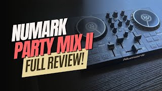 Numark Party Mix II Review  DJ Controller w Party Lights [upl. by Gazo]