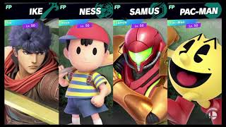 Super Smash Bros Ultimate Amiibo Fights Request 11 Smash though the ages tourney [upl. by Notgnirrab]