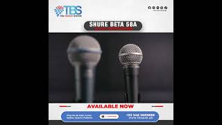 Shure  Beta 58A  Supercardioid Dynamic Microphone [upl. by Emelda]