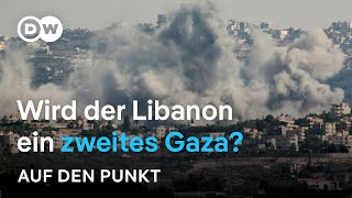 Israel gegen Hisbollah Wird der Libanon ein zweites Gaza  Auf den Punkt [upl. by Aicala]