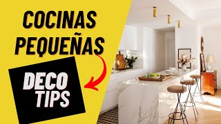 👉 CLAVES  COMO decorar una COCINA PEQUEÑA💥 [upl. by Roxana]