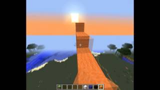 Minecraft SpeedBuild Orange Portal Portal 12 [upl. by Gow]