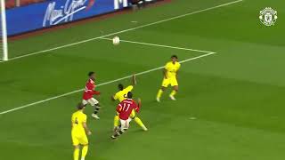 highlights Andreas Pereira goal of in the preseason Manchester united vs Brentford 2021 [upl. by Rosenblum980]