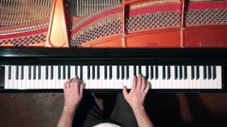 Bach 2 Part Invention No8  P Barton FEURICH Harmonic Pedal piano [upl. by Edwyna]