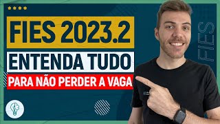 FIES 20232 Tudo que você PRECISA SABER para NÃO PERDER SUA VAGA [upl. by Baal617]