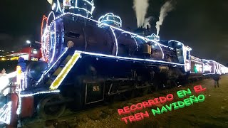 RECORRIDO EN EL TREN NAVIDEÑO  TREN DE LA SABANA [upl. by Wivinia31]