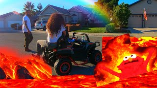 Power Wheels Super Fast Power Wheel Torex Build And Ride [upl. by Vander115]