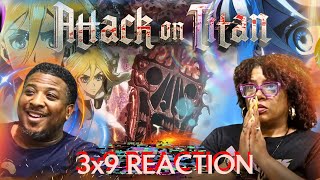 Attack On Titan 3x9 quotRuler Of The Wallsquot REACTION [upl. by Berkshire]