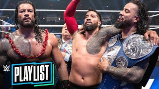 Roman Reigns teams up with The Usos WWE Playlist [upl. by Sirovat]