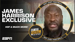 James Harrison on Hall of Fame tackling a Browns fan amp The Immaculate INT  Not Just Football [upl. by Ndnarb]