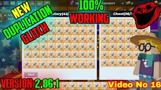 Blockman GO🔊 New Duplicate Glitch 2024  100Working 👍🎉 Video No 16  blockmango skyblock [upl. by Marou]