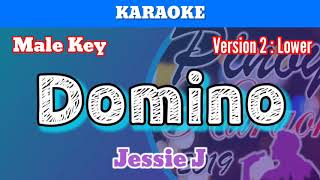 Domino by Jessie J Karaoke  Male Key  Lower [upl. by Flanna]