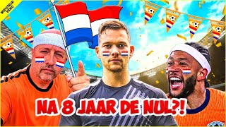 NA 8 JAAR DE NUL  DUTCH GOALKEEPER DE HELD  ORANJE EK SFEER ROY MET MEMPHIS DEPAY HAARBAND [upl. by Phelan]