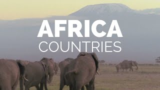 10 Best Countries to Visit in Africa  Travel Video [upl. by Elrae]