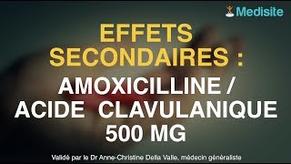 Amoxicilline acide clavulanique 500 mg  les effets secondaires [upl. by Buine]