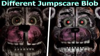 Different Jumpscare Blob  FNaF Security Breach [upl. by Tuhn]