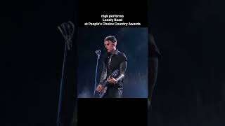 mgk performs Lonely Road at Peoples Choice Country Awards [upl. by Anaihk]